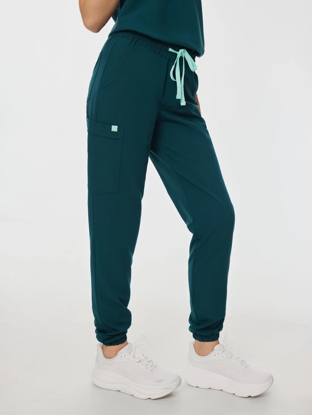 GARDE-MALADE Jogger Scrub Pants in Sarcelle/Teal